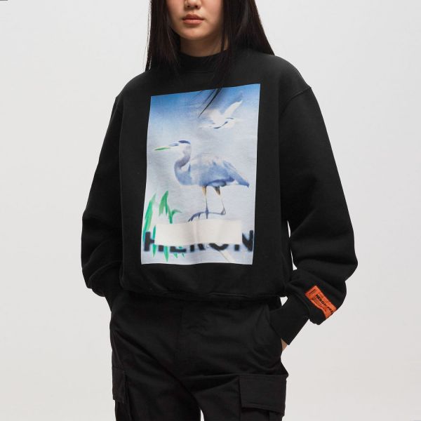 Свитшот Heron Preston Censored Heron Crewneck Black Light Blu.