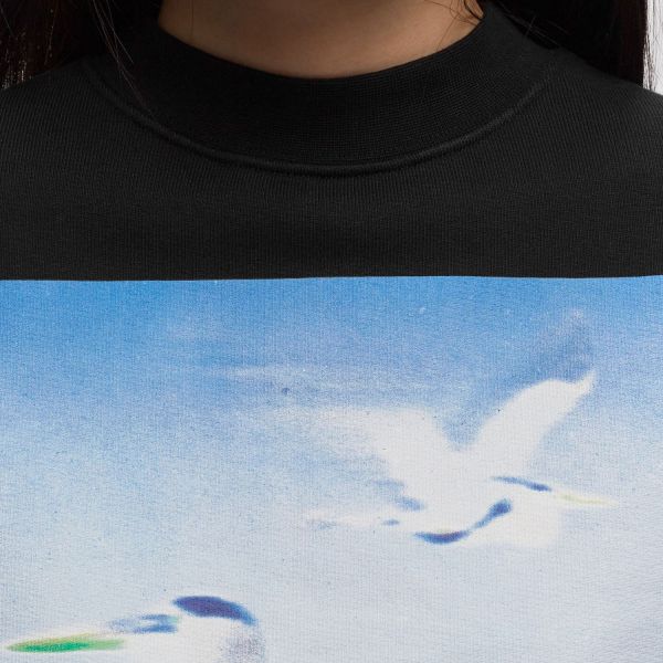 Свитшот Heron Preston Censored Heron Crewneck Black Light Blu.