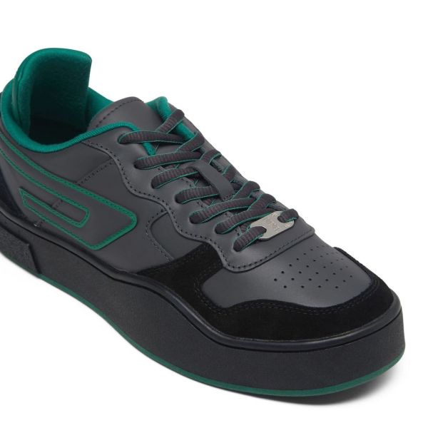 Кеды Diesel S-Ukiyo Low X Asphalt/Verdant Green