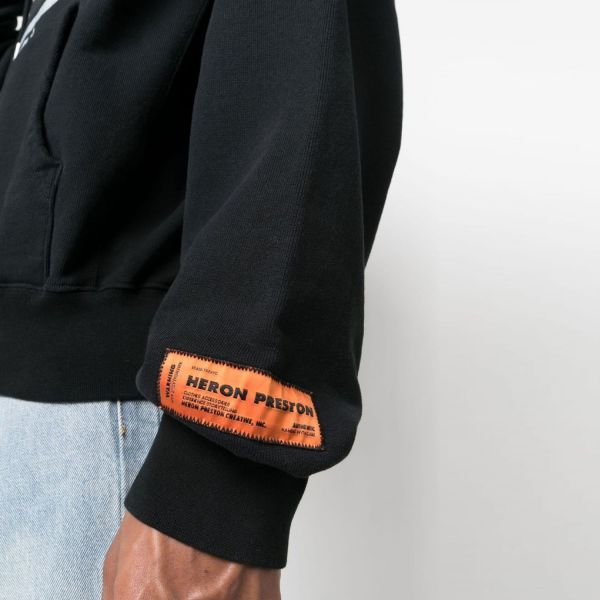 Худі Heron Preston Misprinted Heron Hoodie Black Black