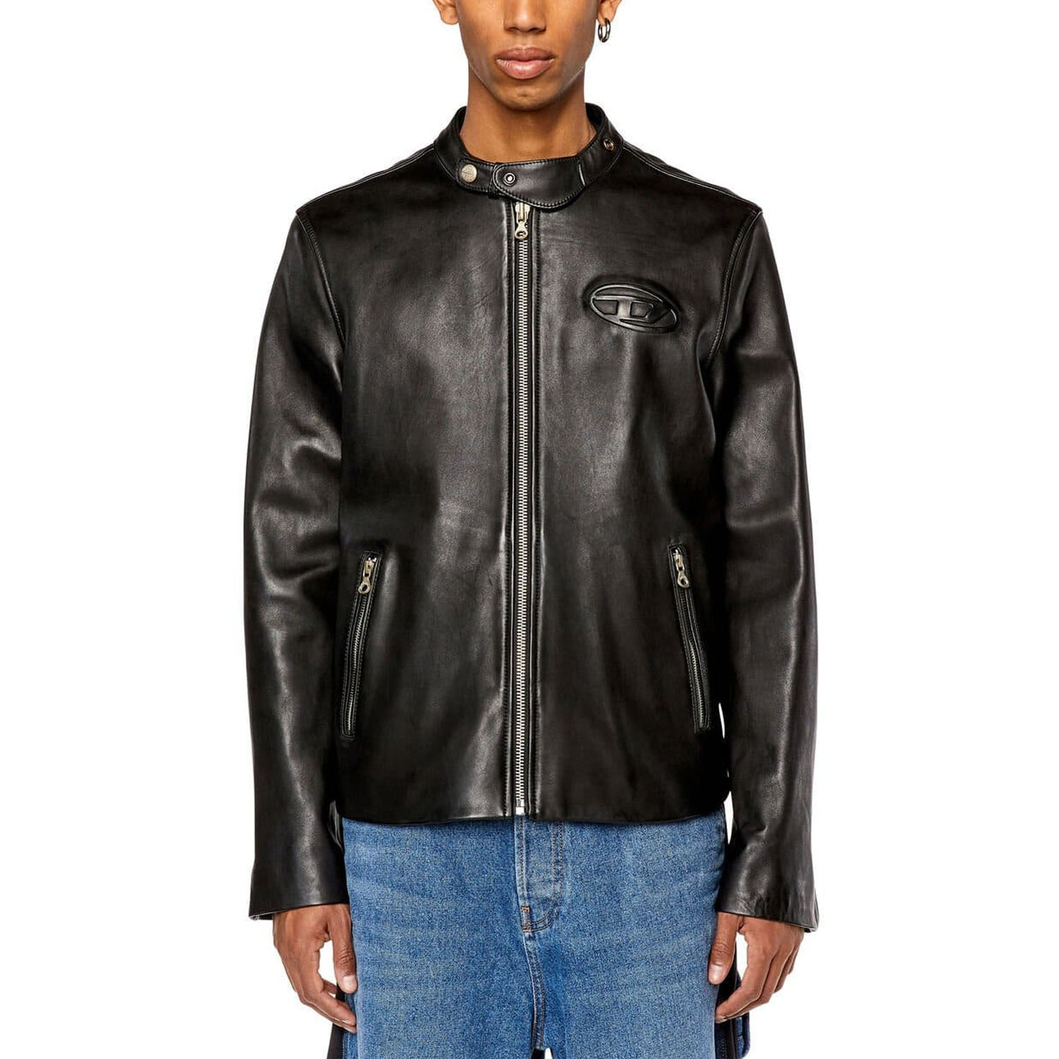 Шкіряна куртка Diesel L-Metalo Jacket