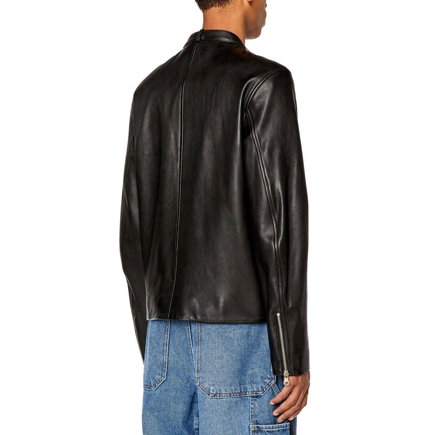 Шкіряна куртка Diesel L-Metalo Jacket