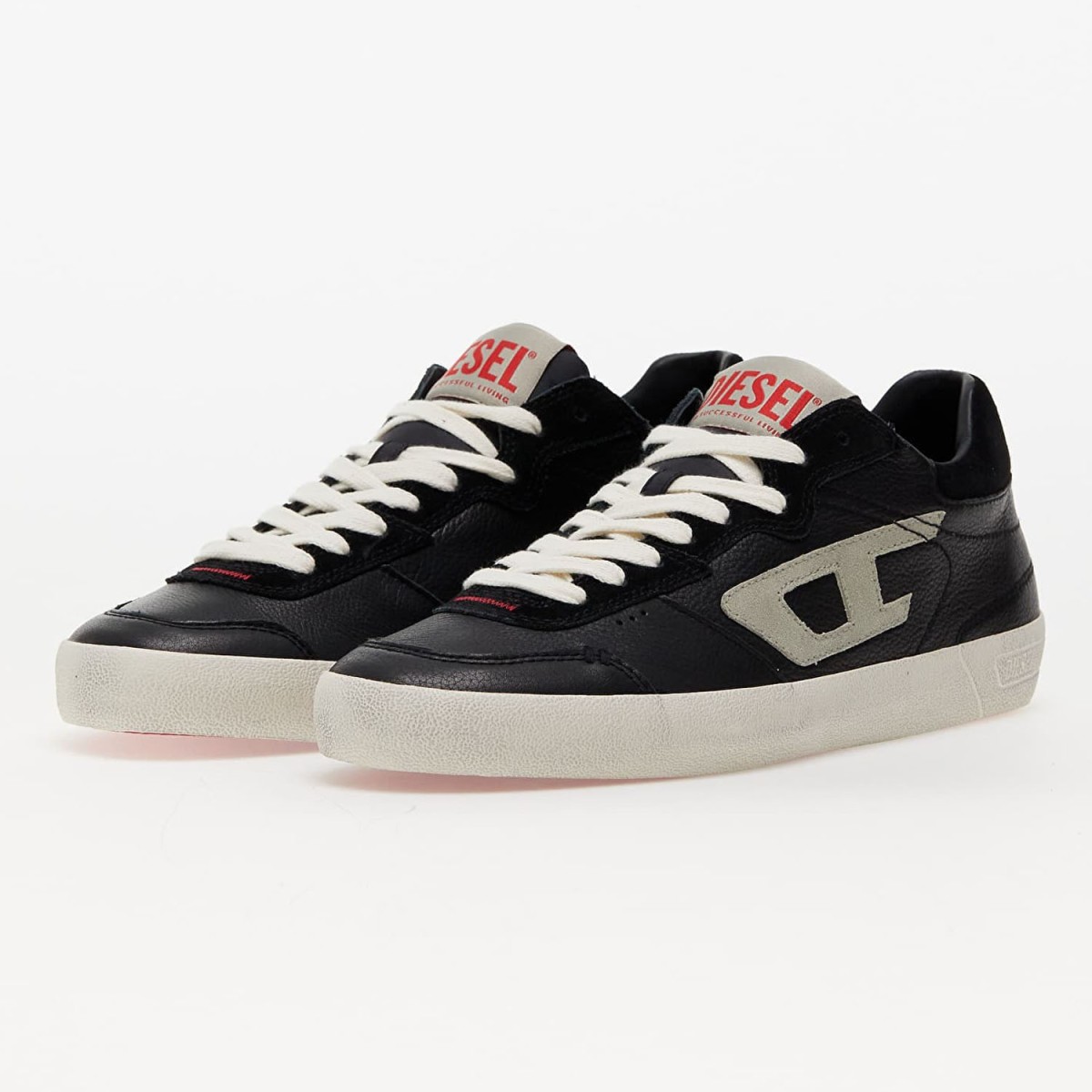 Кеди Diesel S-Leroji Low Moss Gray/White Asparagus/Black