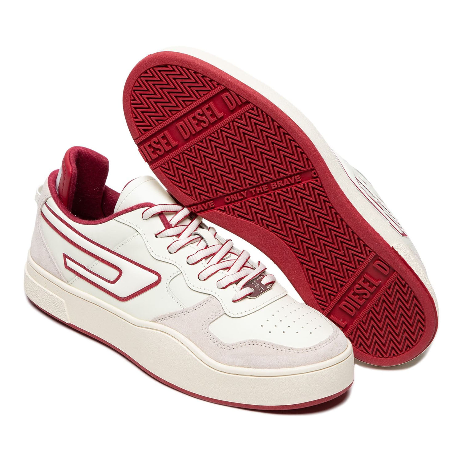 Кеди Diesel S-Ukiyo Low X Jester Red/Moonbeam/Whisper White