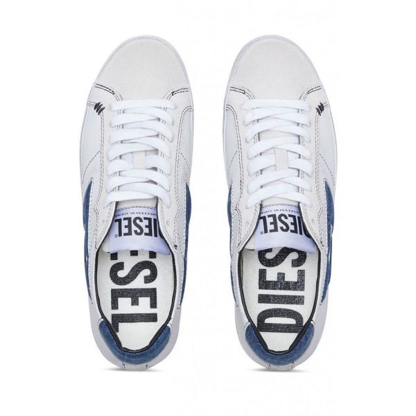 Кеды Diesel S-Leroji Low White/Indigo.