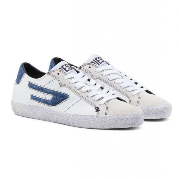 Кеди Diesel S-Leroji Low White/Indigo.