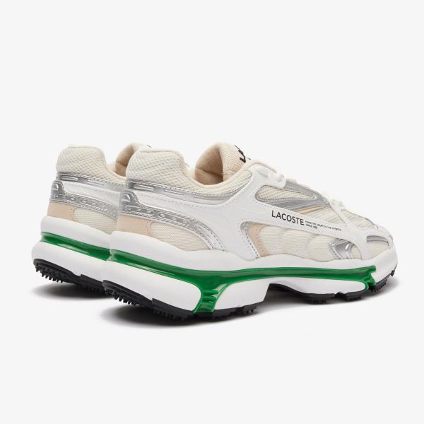 Кроссовки Lacoste L003 2K24 124 1 SFA WHT/GRN.