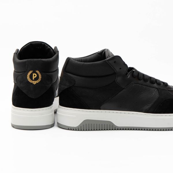 Кеды Pollini Sneakeru.Extra35 Mix Nero/Nero.
