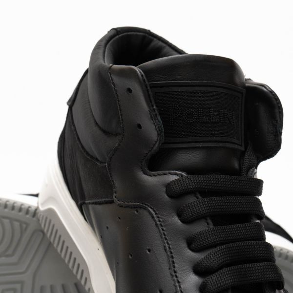 Кеды Pollini Sneakeru.Extra35 Mix Nero/Nero.