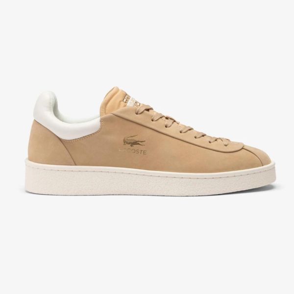 Кеди Lacoste Baseshot PRM 124 1 SMA LT BRW/OFF WHT 747SMA0040BW7.