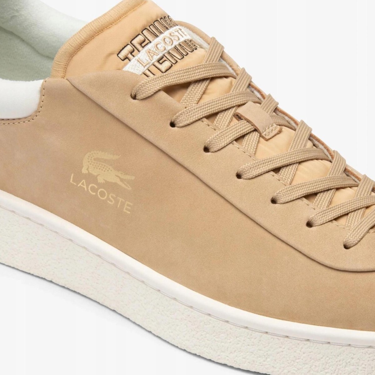 Кеди Lacoste Baseshot PRM 124 1 SMA LT BRW/OFF WHT 747SMA0040BW7