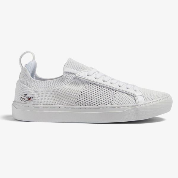 Кеди Lacoste La Piquee 123 2 CMA WHT/OFF WHT Textile 745CMA004665T.