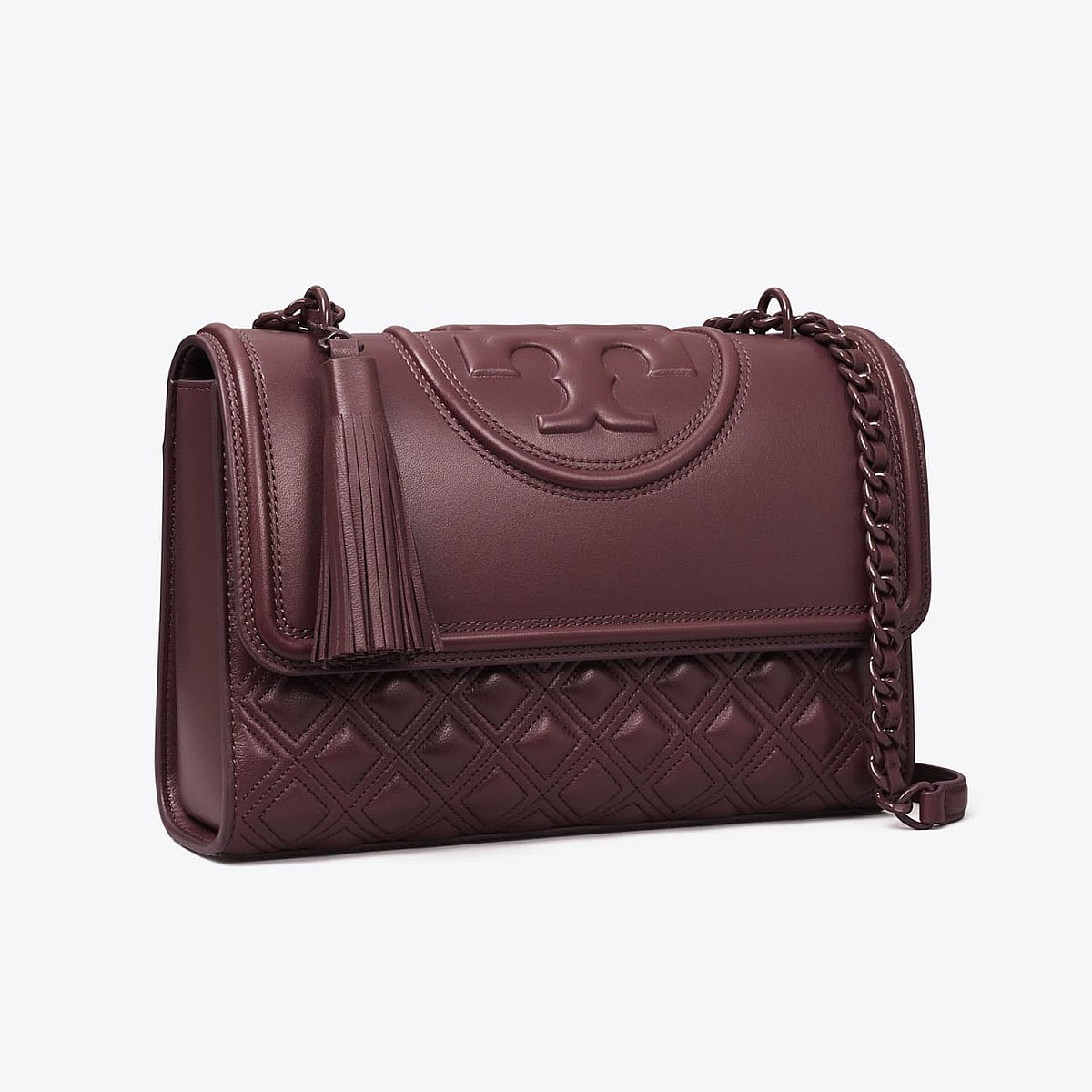 Сумка Tory Burch Fleming Small Convertible Shoulder Bag Wine