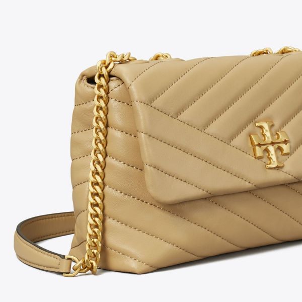 Сумка Tory Burch Kira Shevron Small Convertible Shoulder Bag Desert Dune 90452 0823.