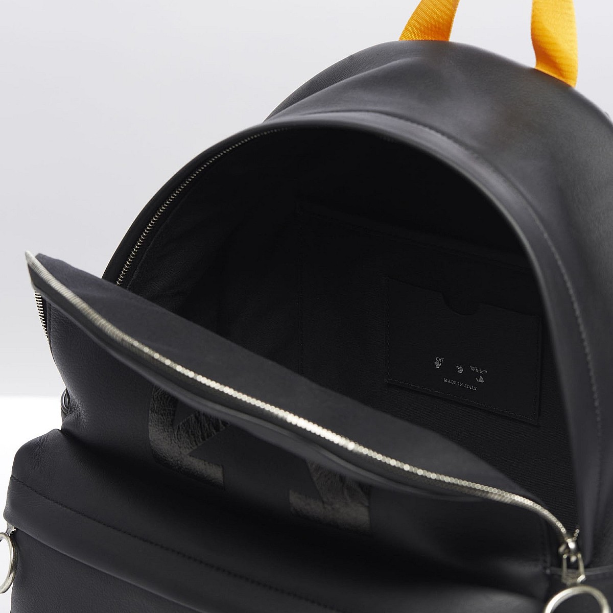 Рюкзак Off White Fasten Nappa Backpack Black Black