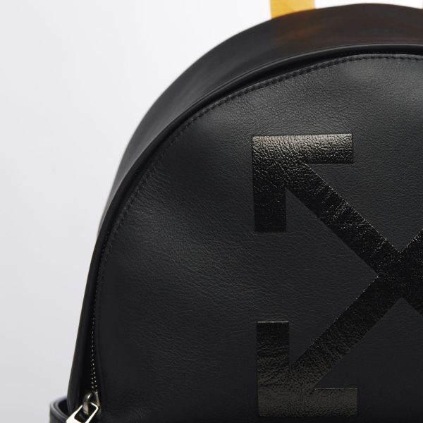 Рюкзак Off White Fasten Nappa Backpack Black Black