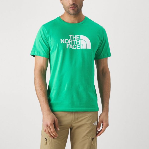 Футболка The North Face M S/S Easy Tee Optic Emerald.