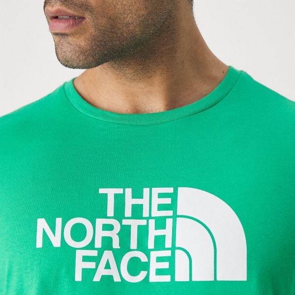 Футболка The North Face M S/S Easy Tee Optic Emerald.