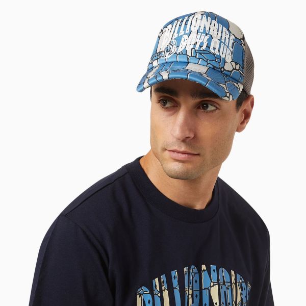 Кепка Billionaire Boys Club Gator Camo Trucker Cap Polyester.