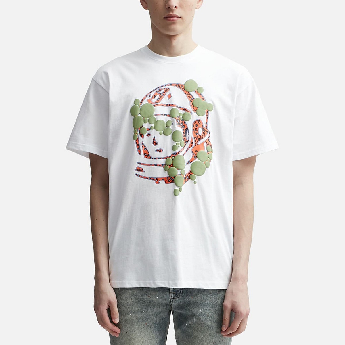 Футболка Billionaire Boys Club BB Helmet SS Knit White
