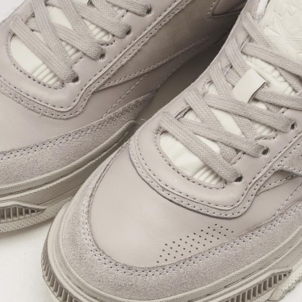 Кеды Reebok Club C LTD Wax Concrete Grey.
