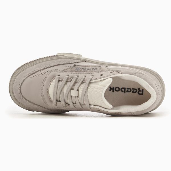 Кеды Reebok Club C LTD Wax Concrete Grey.