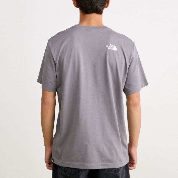 Футболка The North Face NF0A87NG0UZ M S/S Simple Dome Tee Smoked Pearl.