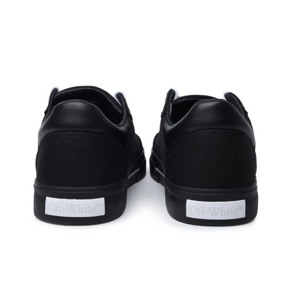 Кеди Off White New Low Vulcanized Canvas Black White OMIA293S24FAB0011001.