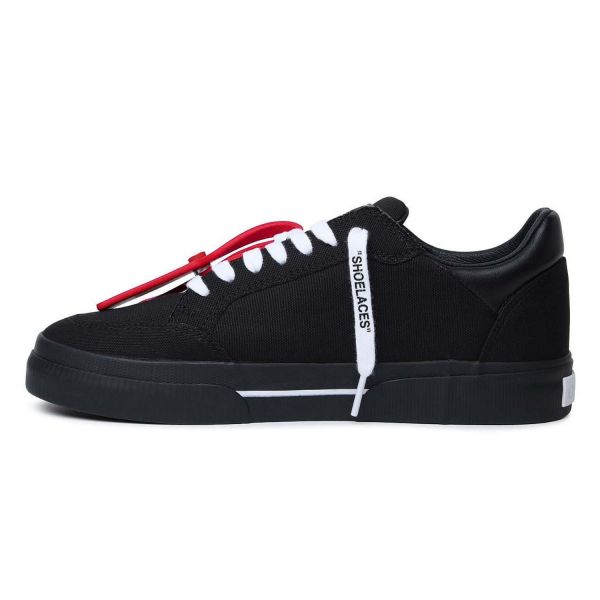 Кеди Off White New Low Vulcanized Canvas Black White OMIA293S24FAB0011001.