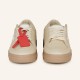 Кеди Off White Low Vulcanized Canvas Beige White