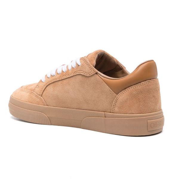 Кеды Off White New Low Vulcanized Beige- Beige.