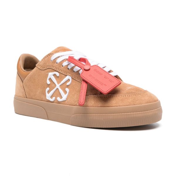 Кеды Off White New Low Vulcanized Beige- Beige.