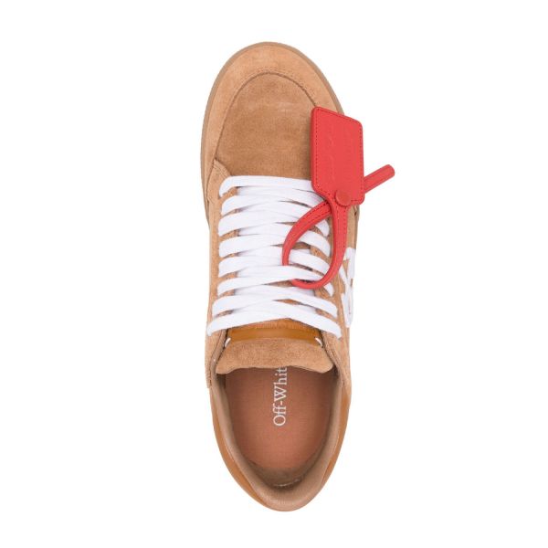 Кеды Off White New Low Vulcanized Beige- Beige.