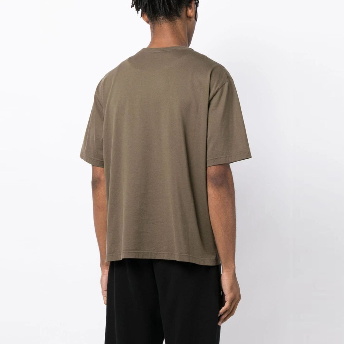 Футболка Palm Angels PA Monogram Statement Reg Brown Black