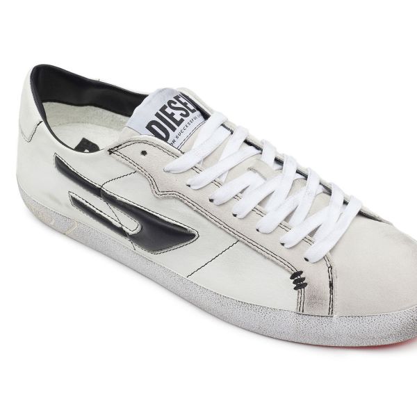 Кеды Diesel S-Leroji Low White/Black.