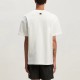 Футболка Palm Angels Burning Monogram Tee Off White Gold