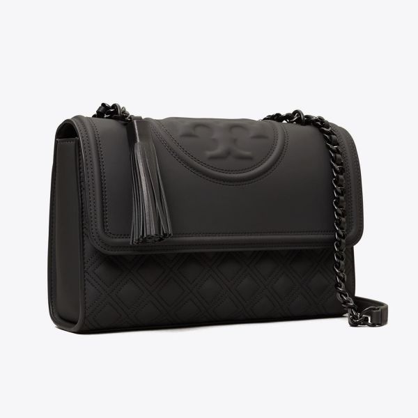 Сумка Tory Burch Fleming Convertible Shoulder Bag Black.