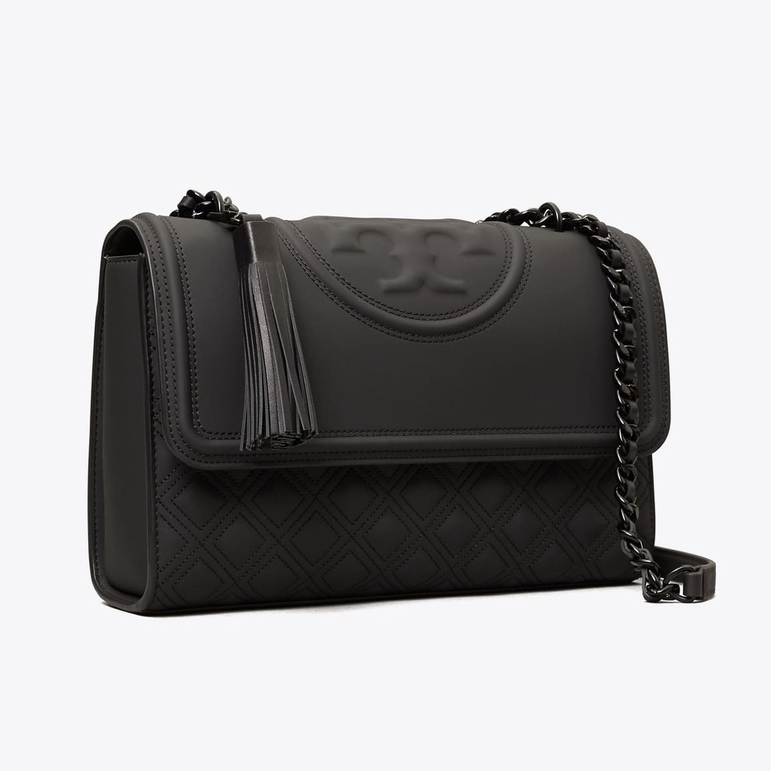 Сумка Tory Burch Fleming Convertible Shoulder Bag Black