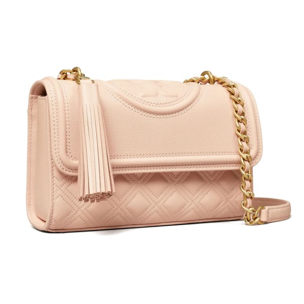 Сумка Tory Burch Fleming Soft Grain Small Convertible Shoulder Bag Blush
