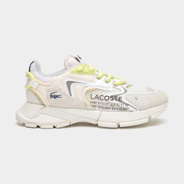 Кроссовки Lacoste L003 NEO 223 1 SFA OFF WHT/LT GRN 746SFA0003WP2.