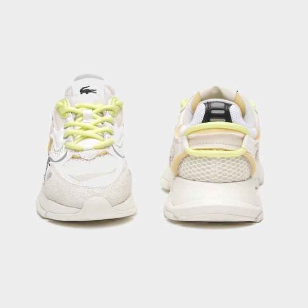 Кроссовки Lacoste L003 NEO 223 1 SFA OFF WHT/LT GRN 746SFA0003WP2.