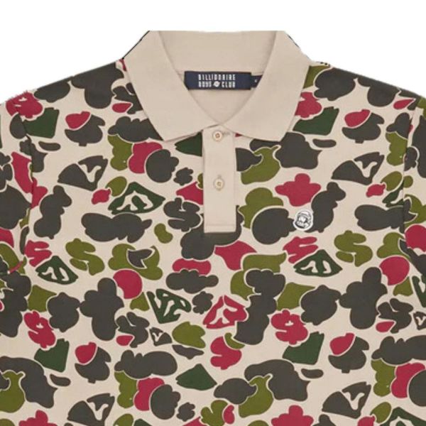 Поло Billionaire Boys Club Duck Camo Polo Shirt Multi Camo.