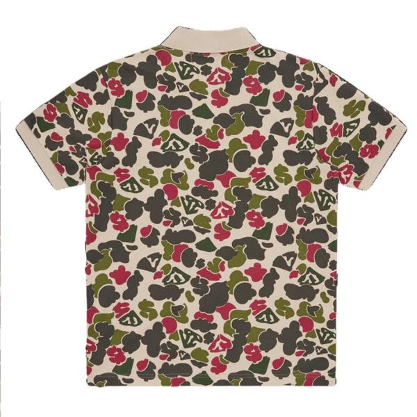 Поло Billionaire Boys Club Duck Camo Polo Shirt Multi Camo.