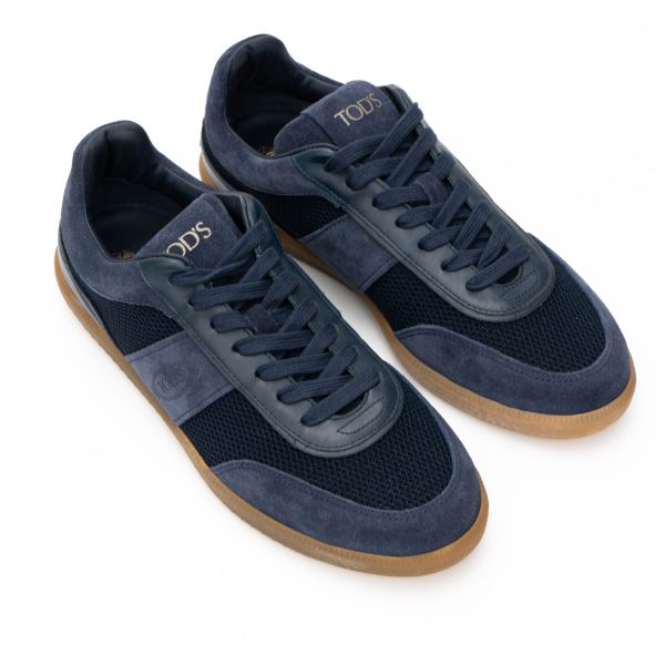 Кеды Tod's Allacciata T Cassetta Leggera 68C QLR Blue