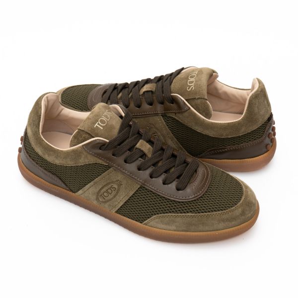 Кеды Tod's Allacciata T Cassetta Leggera 68C QLR Green.