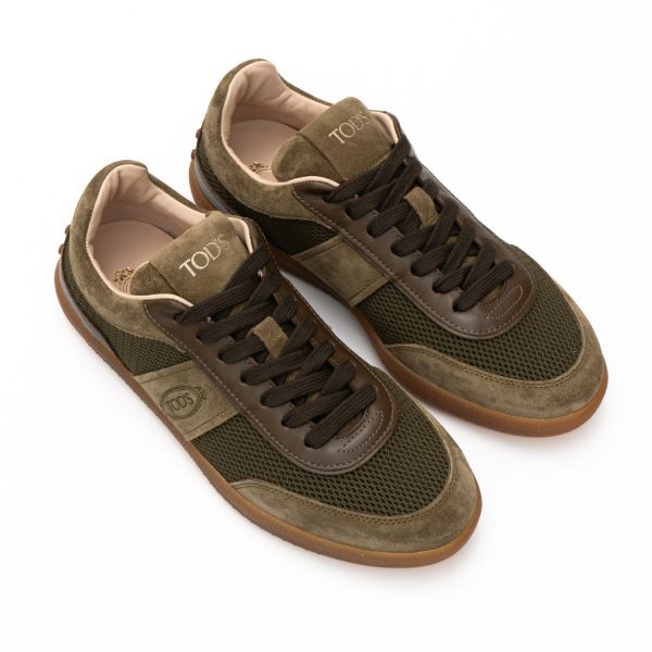Кеды Tod's Allacciata T Cassetta Leggera 68C QLR Green.