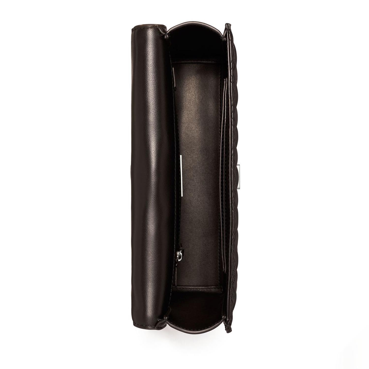 Сумка Tory Burch Fleming Convertible Shoulder Bag Black/Silver