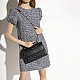 Сумка Tory Burch Fleming Convertible Shoulder Bag Black/Silver