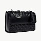 Сумка Tory Burch Fleming Convertible Shoulder Bag Black/Silver