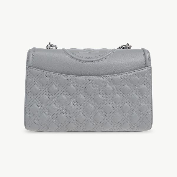 Сумка Tory Burch Fleming Soft Grain Small Convertible Shoulder Bag Slate